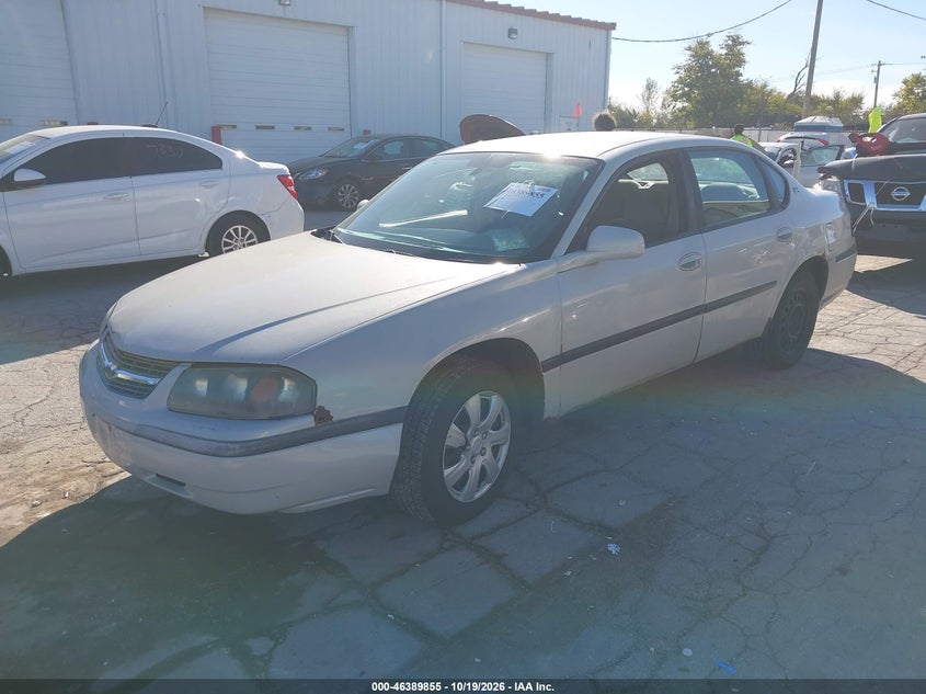 2004 Chevrolet Impala, Left & Right Side, IAAI, VIN 2G1WF52E649329563 — photo 2