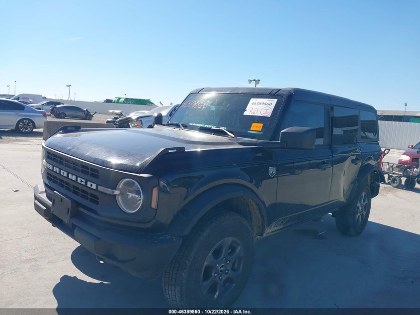 Vin: 1fmde7bh8slb24724, lot: 46890218, ford bronco big bend 20252