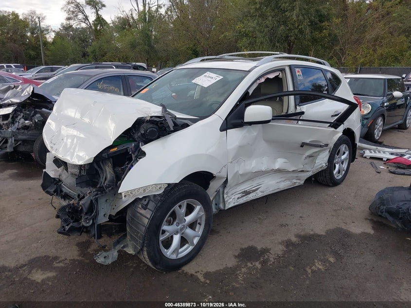 2010 Nissan Rogue Sl, Front End, IAAI, VIN JN8AS5MV1AW111337 — photo 2