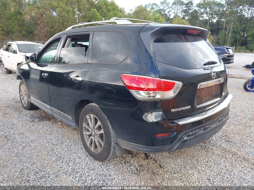 Vin: 5n1ar2mn0ec624782, lot: 46890232, nissan pathfinder sl 20143