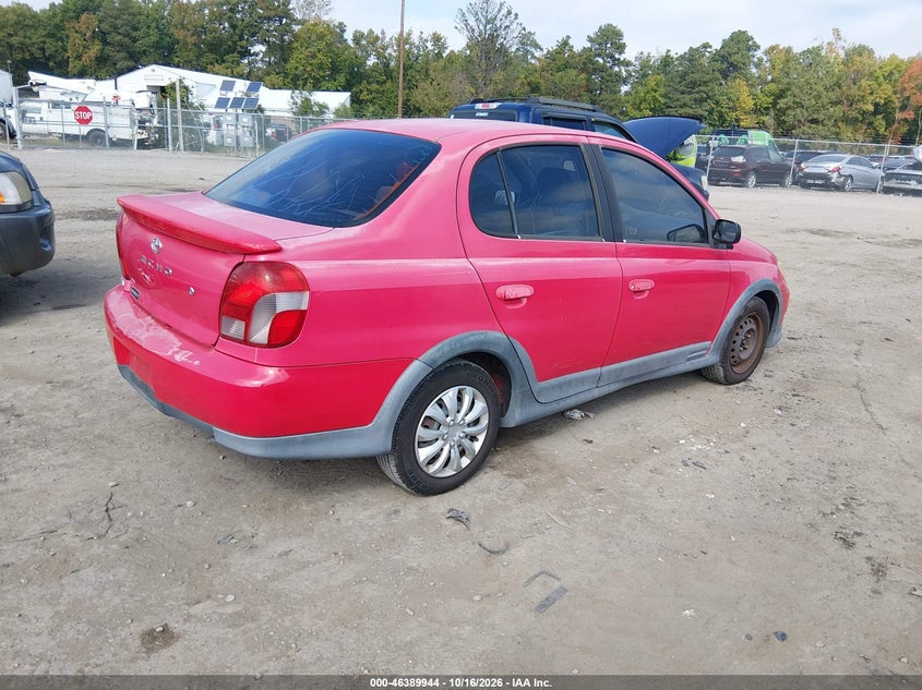 TOYOTA ECHO 2002 VIN JTDBT123X20224232