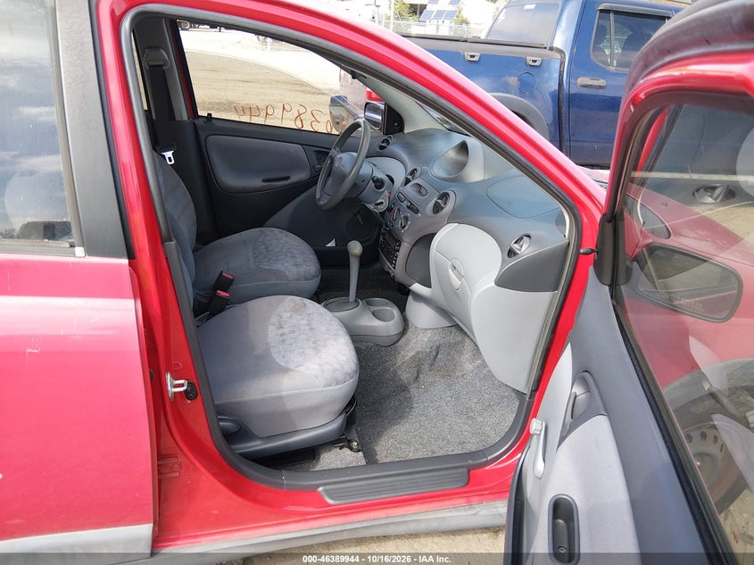 TOYOTA ECHO 2002 VIN JTDBT123X20224232