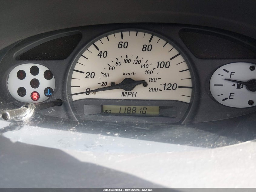 TOYOTA ECHO 2002 VIN JTDBT123X20224232