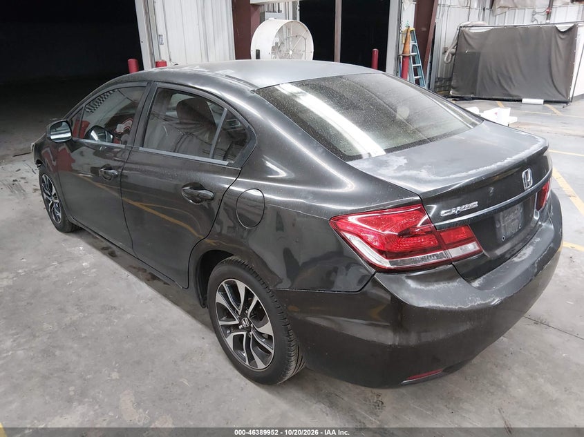 Vin: 19xfb2f81de038170, lot: 46890310, honda civic ex 20133