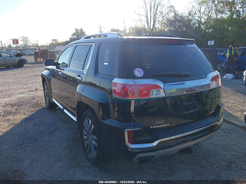 Vin: 2gkflve38h6196794, lot: 46890319, gmc terrain denali 20173