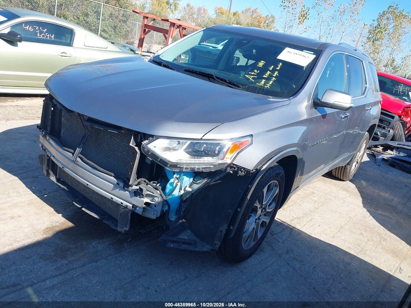 Vin: 1gnerkkw8mj233253, lot: 46890323, chevrolet traverse fwd premier 20212