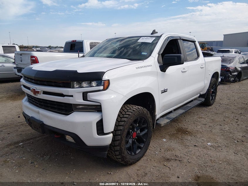 2020 Chevrolet Silverado 1500 2Wd Short Bed Rst, Удар сзади, IAAI, VIN 3GCPWDEDXLG406187 — фото 2