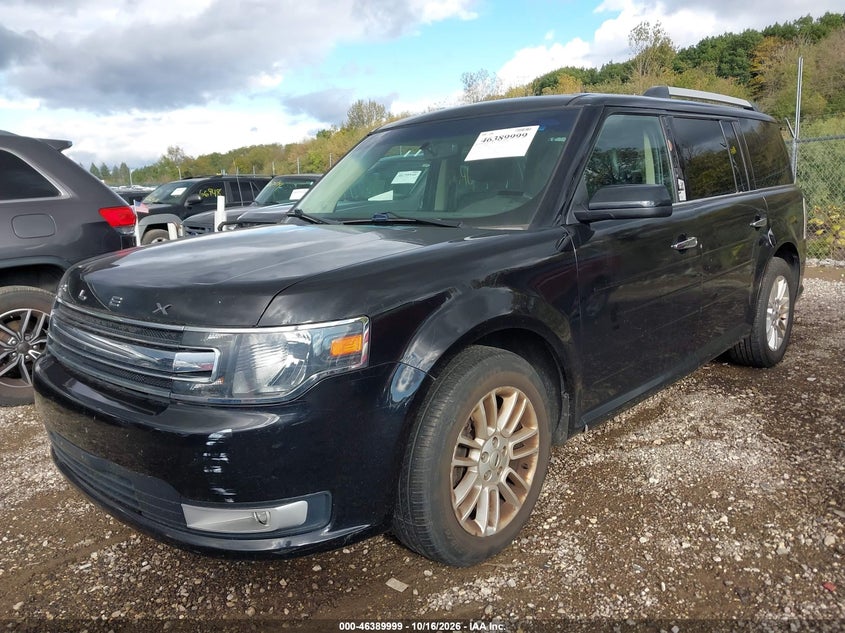 Vin: 2fmgk5c87kba10335, lot: 46890357, ford flex sel 20192