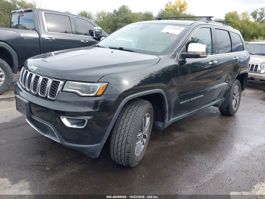 Vin: 1c4rjfbg0kc833817, lot: 46890366, jeep grand cherokee limited 4x4 20192
