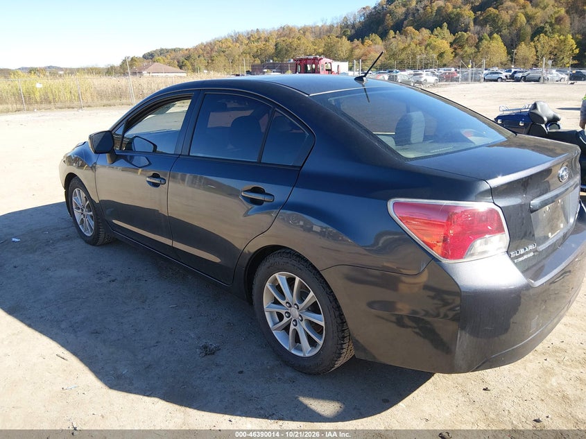 Vin: jf1gjac60dh005665, lot: 46890372, subaru impreza 2.0i premium 20133