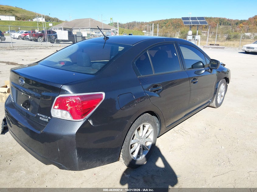Vin: jf1gjac60dh005665, lot: 46890372, subaru impreza 2.0i premium 20134