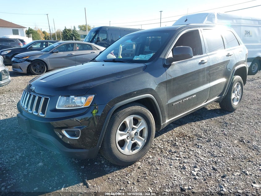 2014 Jeep Grand Cherokee Laredo, Угон, IAAI, VIN 1C4RJFAG7EC421755 — фото 2