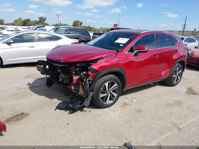 Vin: jtjgarbz0m5035459, lot: 46890384, lexus nx 300 20212