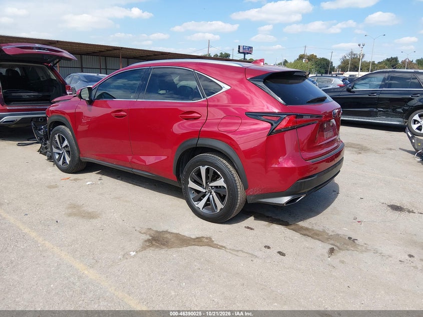 Vin: jtjgarbz0m5035459, lot: 46890384, lexus nx 300 20213