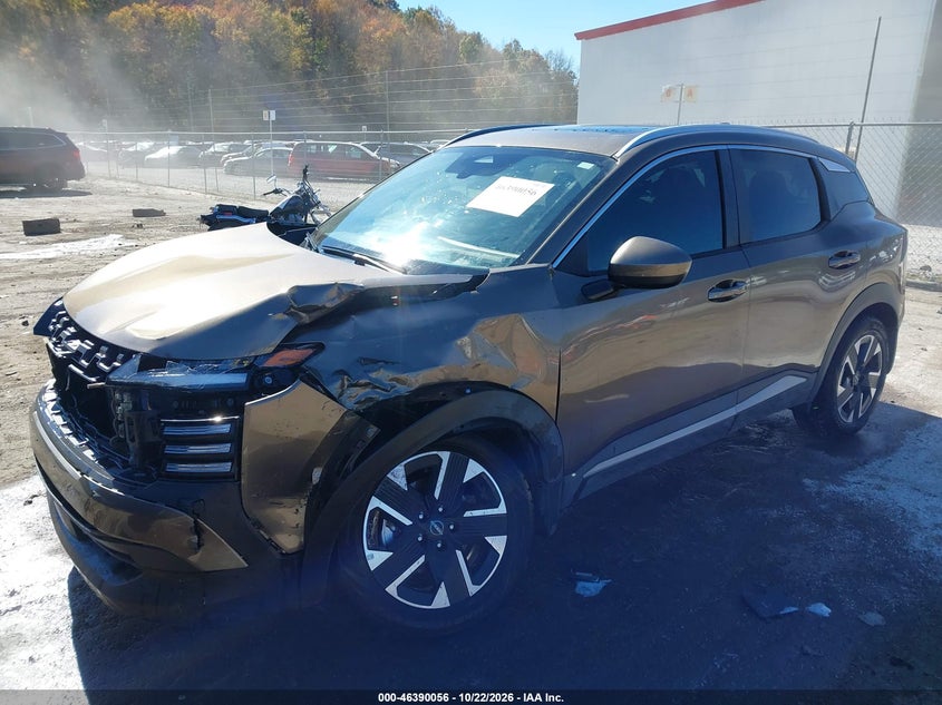 Vin: 3n8ap6cb3sl435640, lot: 46890414, nissan kicks sv intelligent awd 20252