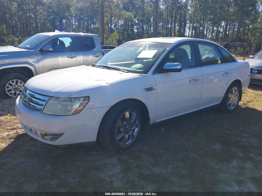 2008 Ford Taurus Limited, Затопление, IAAI, VIN 1FAHP25W18G134337 — фото 2