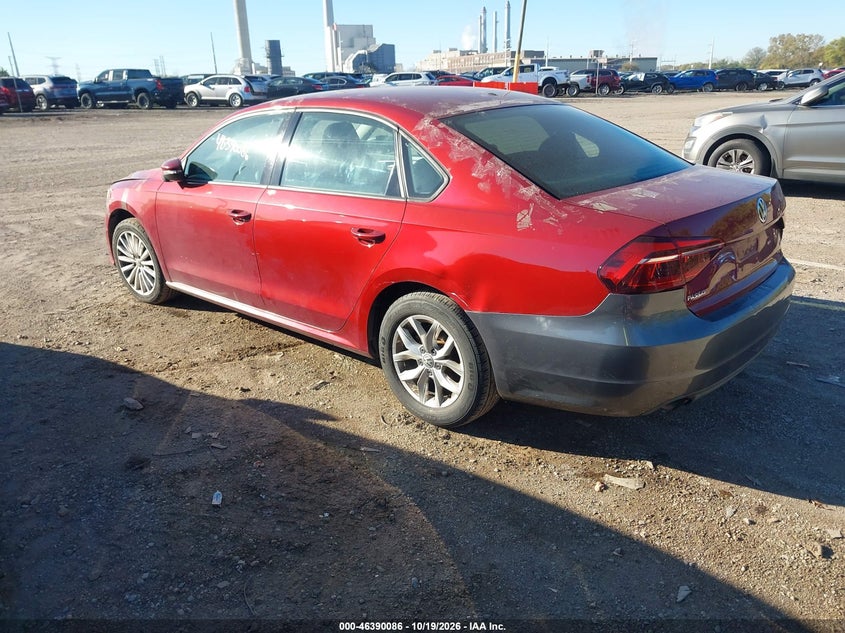 Vin: 1vwaa7a36jc009317, lot: 46890445, volkswagen passat 2.0t r-line/2.0t s 20183