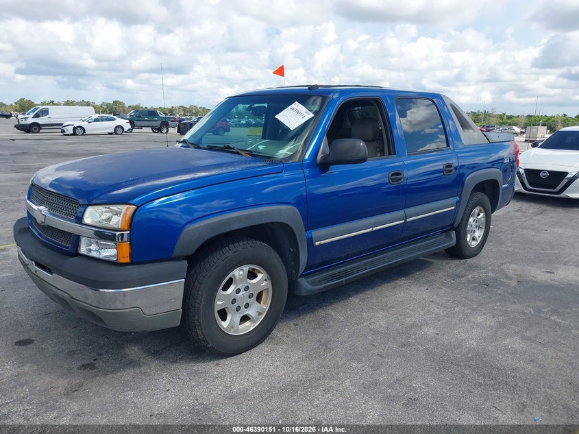 CHEVROLET AVALANCHE 1500 2003 VIN 3GNEC13T23G330500