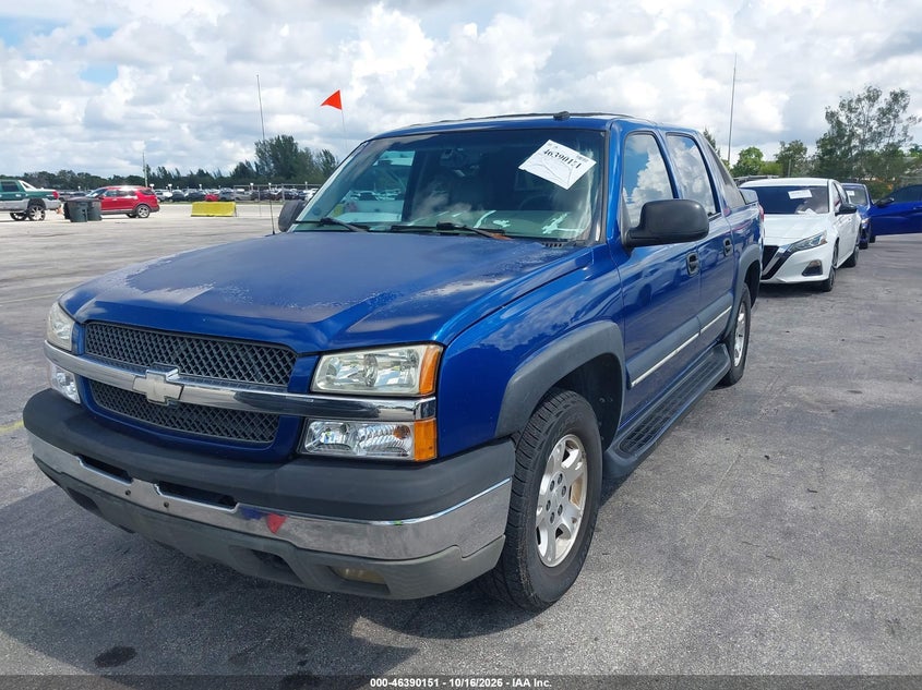 CHEVROLET AVALANCHE 1500 2003 VIN 3GNEC13T23G330500