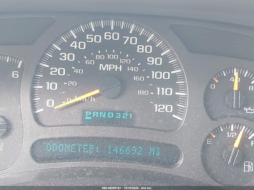 CHEVROLET AVALANCHE 1500 2003 VIN 3GNEC13T23G330500