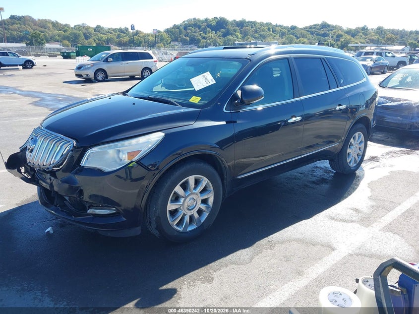 Vin: 5gakvbkd4ej278716, lot: 46890600, buick enclave leather 20142