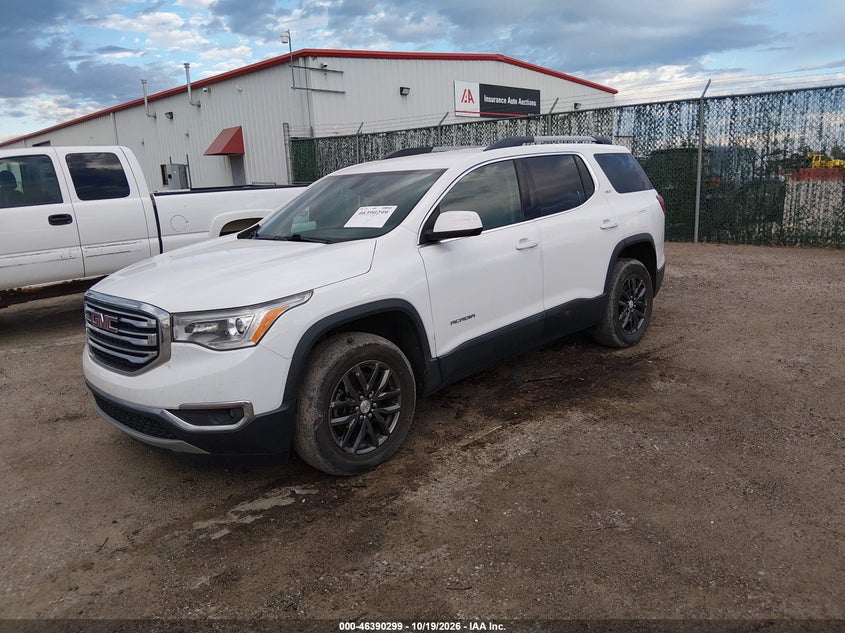 Vin: 1gkknuls4jz219639, lot: 46890657, gmc acadia slt-1 20182
