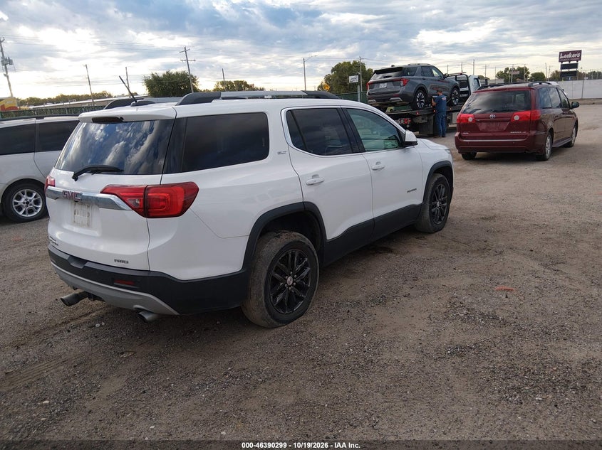 Vin: 1gkknuls4jz219639, lot: 46890657, gmc acadia slt-1 20184