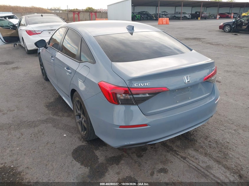 Vin: 2hgfe2f55nh541964, lot: 46890685, honda civic sport 20223
