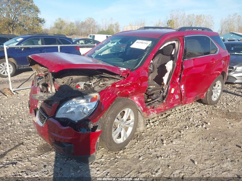 2012 Chevrolet Equinox 1Lt, Rollover, IAAI, VIN 2GNALDEKXC1247183 — photo 2