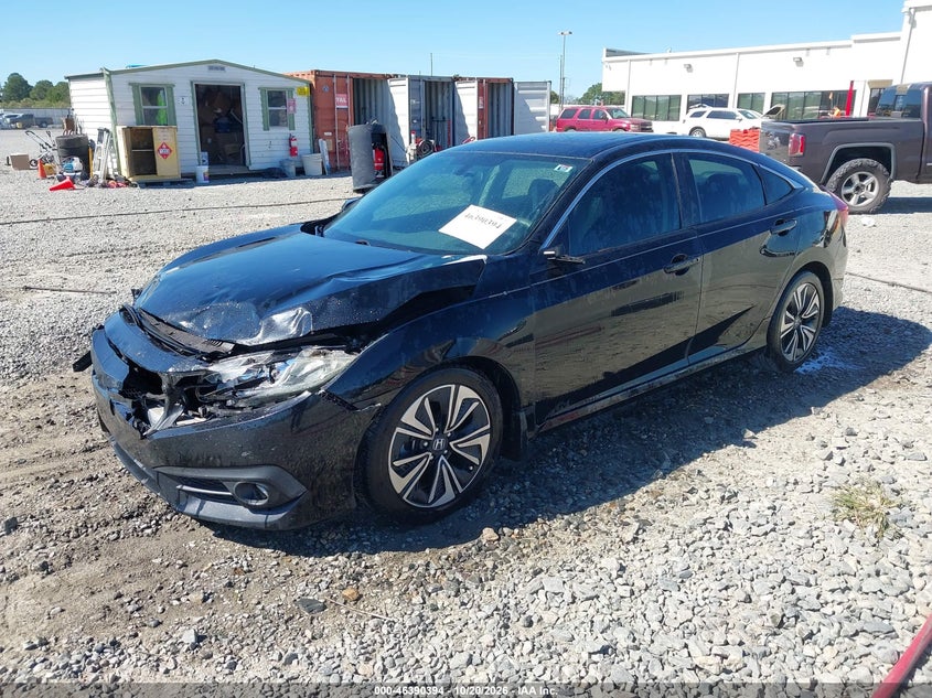 Vin: 19xfc1f35ge022859, lot: 46890752, honda civic ex-t 20162