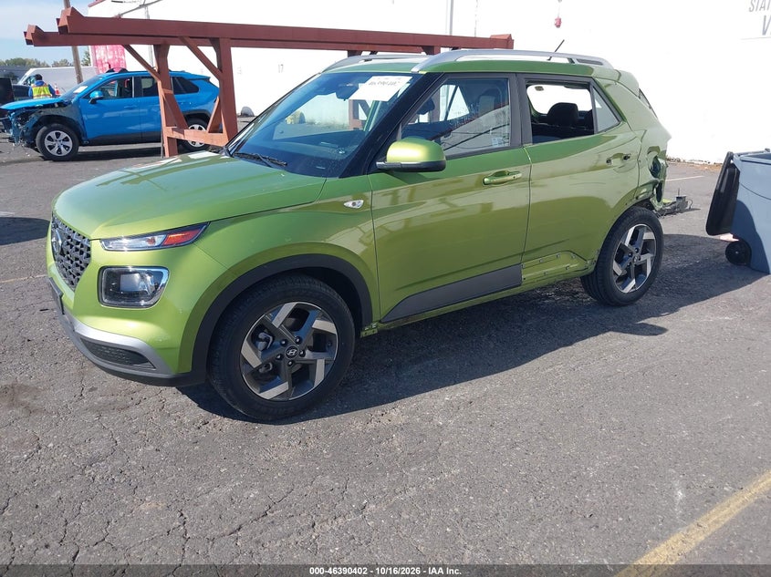Vin: kmhrc8a32ru328723, lot: 46890760, hyundai venue sel 20242