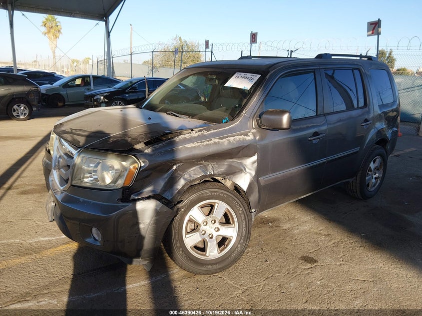 Vin: 5fnyf3h51bb004288, lot: 46890784, honda pilot ex-l 20112