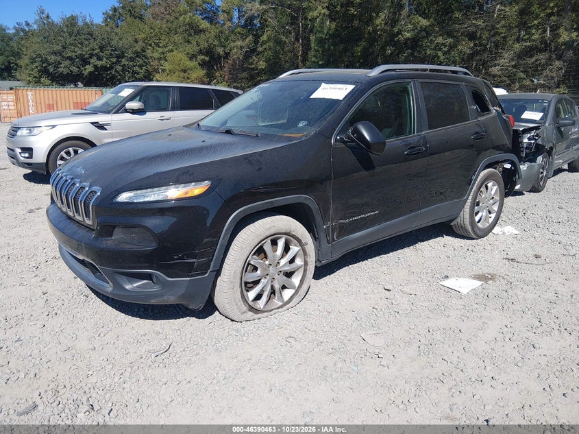 Vin: 1c4pjmdsxgw121480, lot: 46890821, jeep cherokee limited 20162