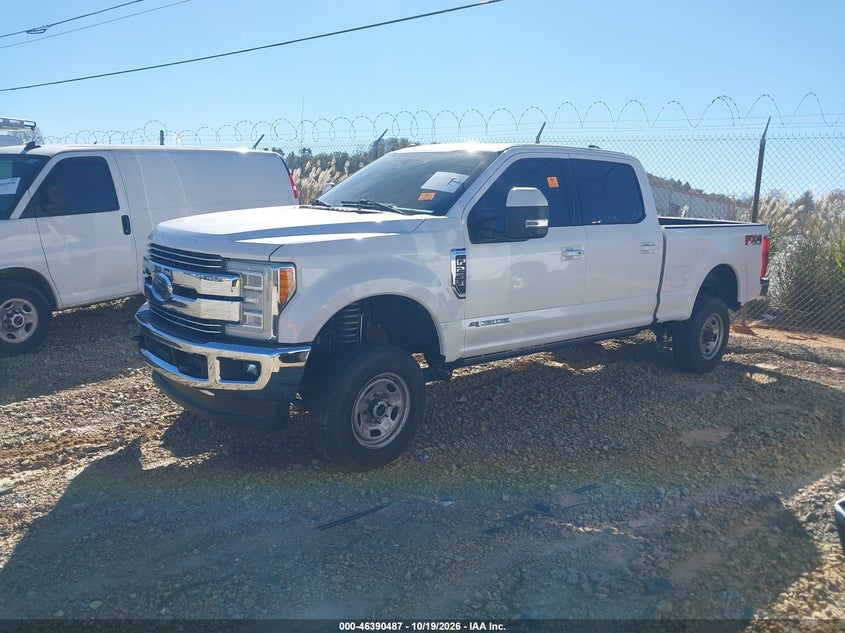 2017 Ford F-250 Lariat, Пресная вода, IAAI, VIN 1FT7W2BT9HEB16330 — фото 2