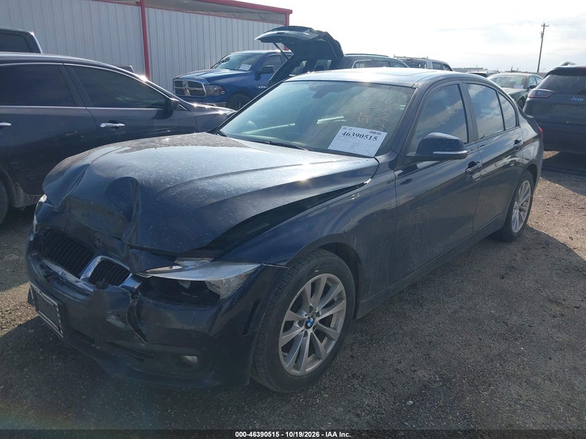 2016 BMW 320I, Front End, IAAI, VIN WBA8E1G52GNT35220 — photo 2