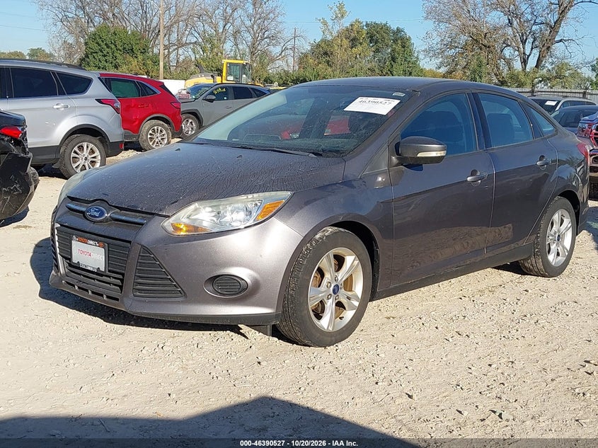 2013 Ford Focus Se, Правый бок, IAAI, VIN 1FADP3F25DL242476 — фото 2