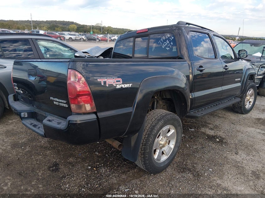 2005 Toyota Tacoma Prerunner V6, Удар спереди, IAAI, VIN 5TEJU62NX5Z020073 — фото 2