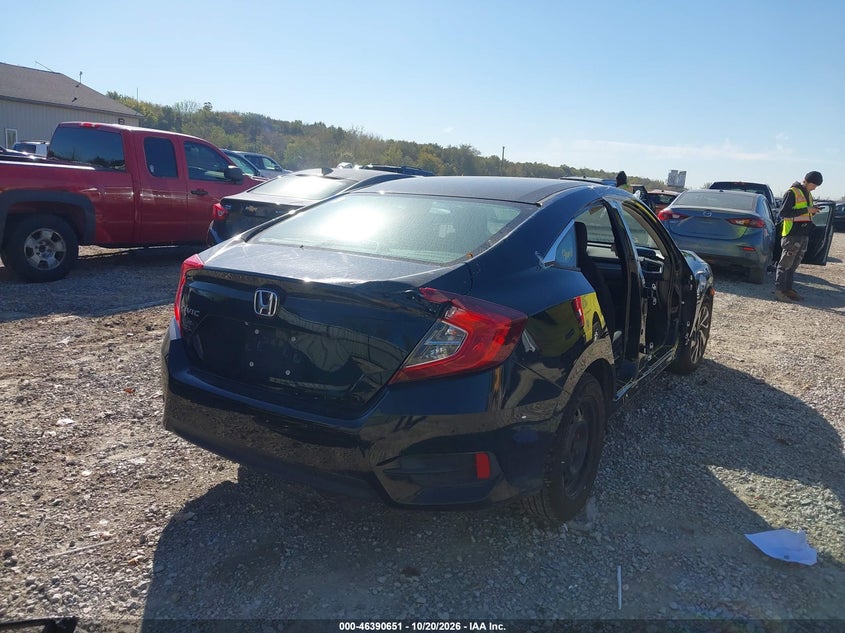 Vin: 19xfc2f57je022053, lot: 46891009, honda civic lx 20184