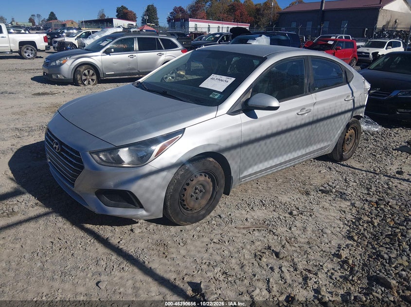 Vin: 3kpc24a67le095346, lot: 46891014, hyundai accent se 20202