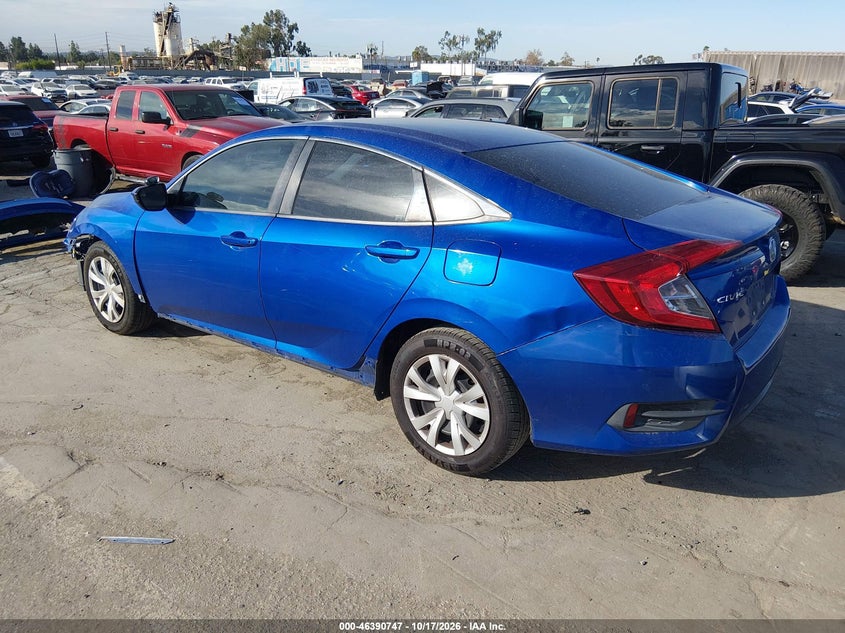 Vin: 2hgfc2f56hh522916, lot: 46891105, honda civic lx 20173