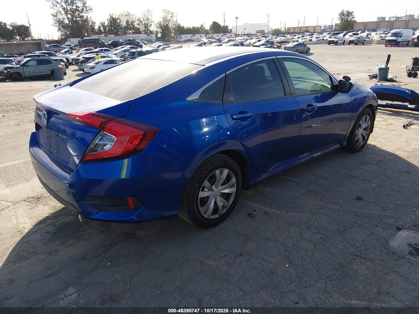 Vin: 2hgfc2f56hh522916, lot: 46891105, honda civic lx 20174