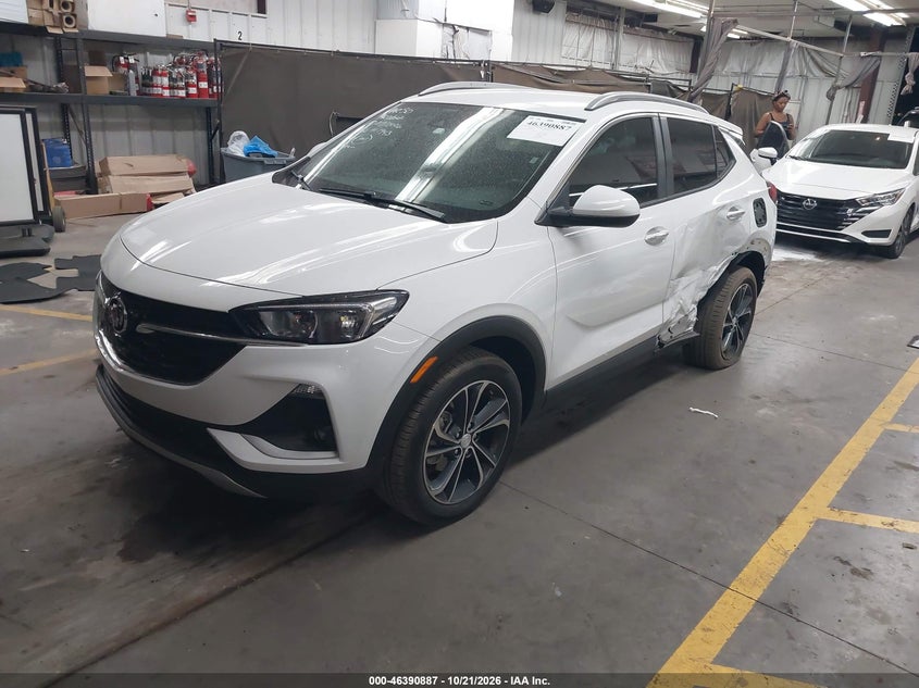Vin: kl4mmdsl8nb071943, lot: 46891245, buick encore gx fwd select 20222