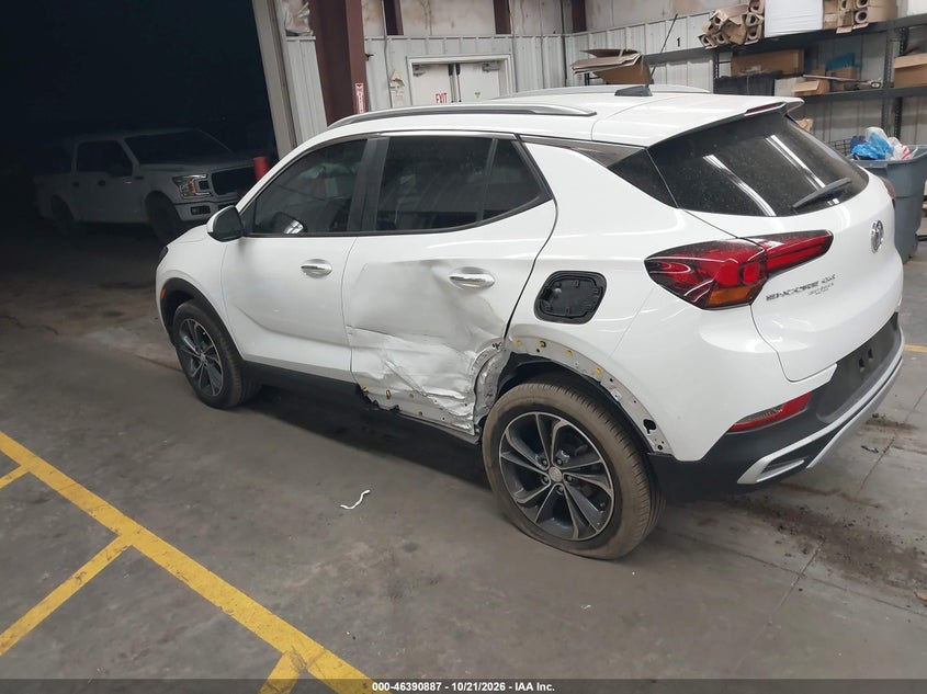 Vin: kl4mmdsl8nb071943, lot: 46891245, buick encore gx fwd select 20223