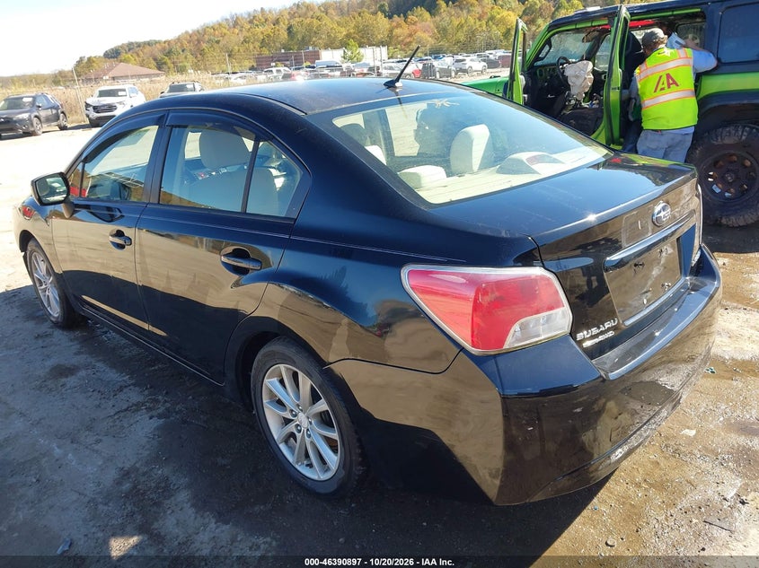 Vin: jf1gjac67dh017506, lot: 46891255, subaru impreza 2.0i premium 20133