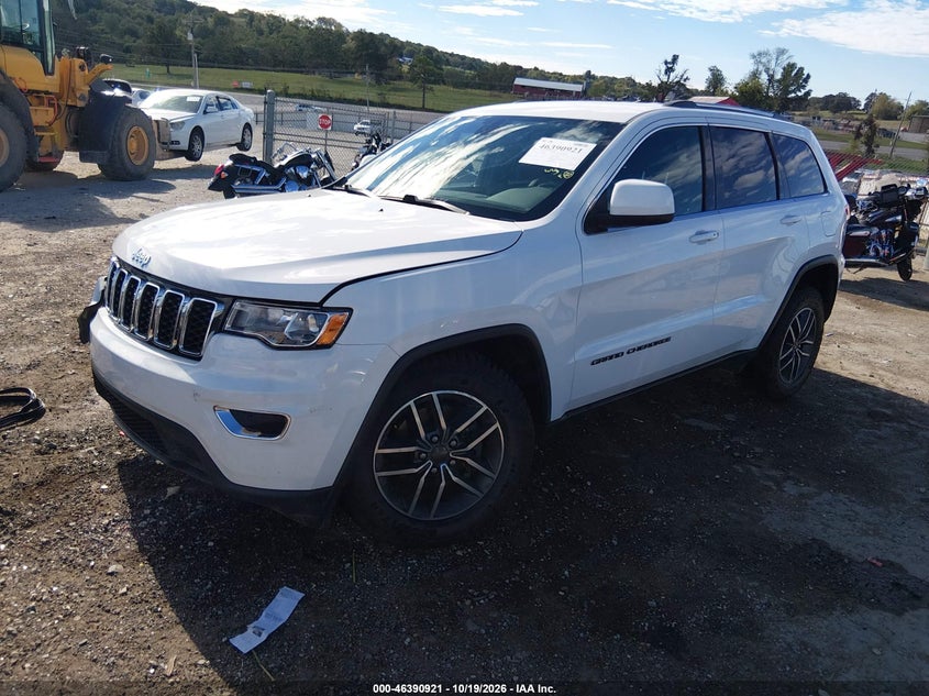 Vin: 1c4rjeag0kc558123, lot: 46891279, jeep grand cherokee laredo e 4x2 20192