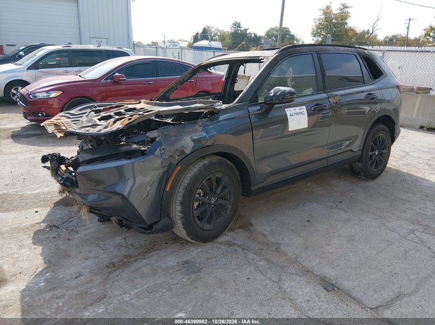 Vin: 7fars6h89te143196, lot: 46891340, honda cr-v hybrid awd sport-l 20262