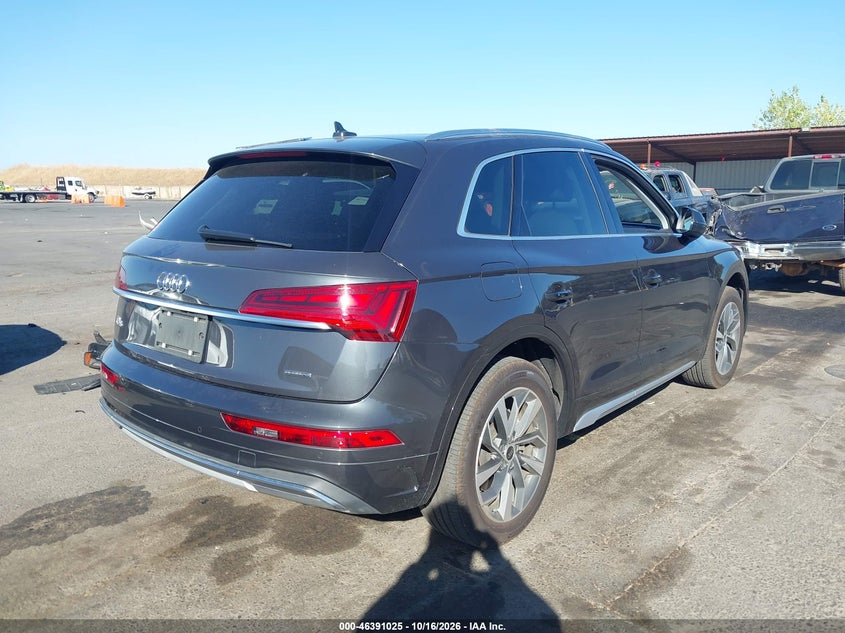 Vin: wa1aaafy2m2044476, lot: 46891383, audi q5 premium 45 tfsi quattro s tronic 20214