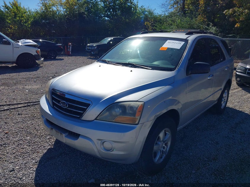 2007 Kia Sorento Lx, Left Side, IAAI, VIN KNDJC736975700519 — photo 2