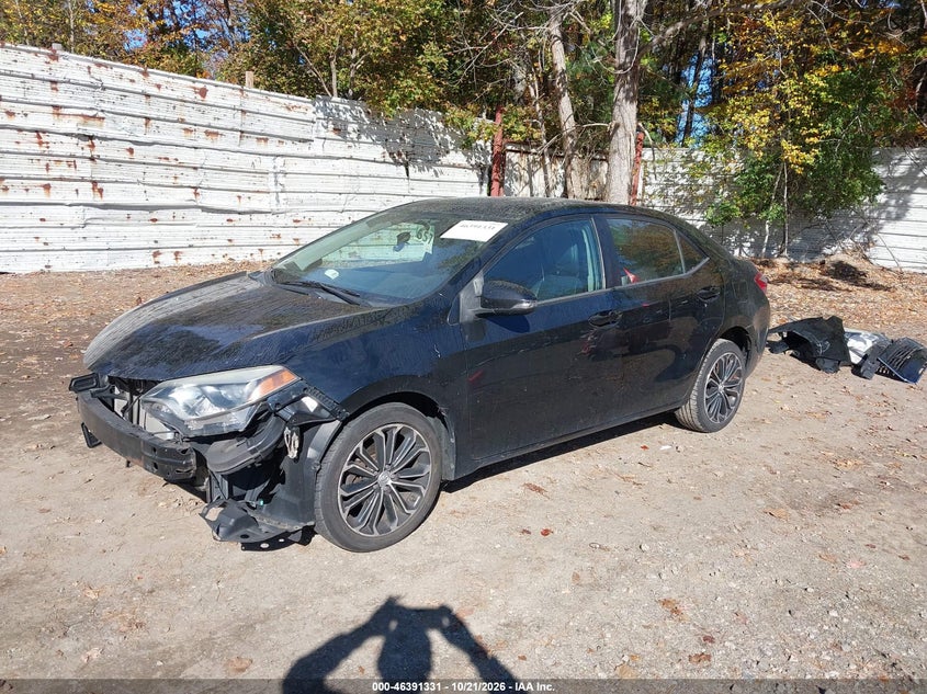 2016 Toyota Corolla S Plus, Удар спереди, IAAI, VIN 2T1BURHE7GC602914 — фото 2