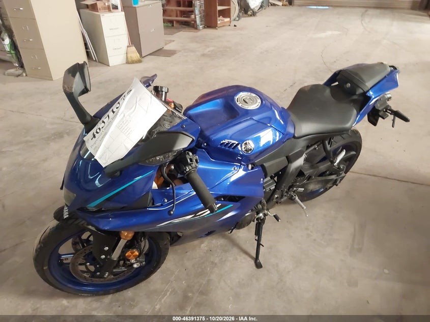 2026 Yamaha Yzfr7 VIN: JYARM60E1TA003509 Lot: 46391375